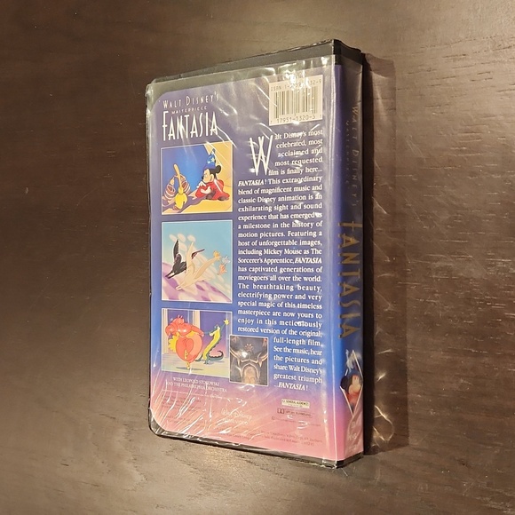 WALT DISNEY'S FANTASIA VHS Black Diamond Edition - The Classics - Picture 4 of 17